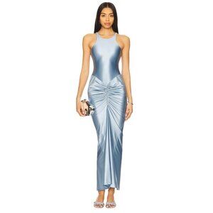 DELFI Dione Dress in Sapphire XSmall New Womens Midi Bodycon